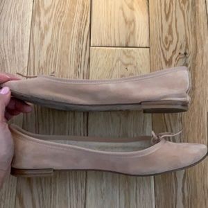 Repetto suede ballet flats